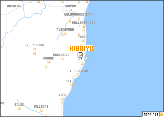 map of Hibaiyo