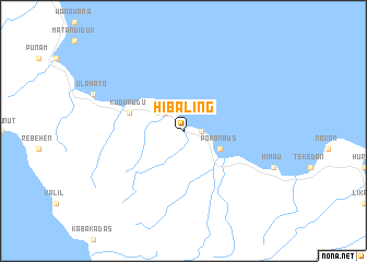 map of Hibaling