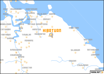 map of Hibatuan