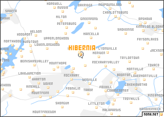 map of Hibernia