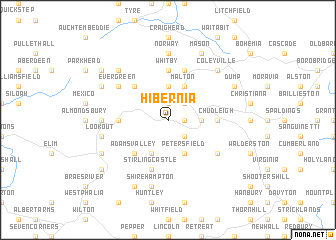 map of Hibernia