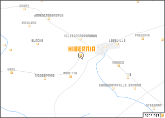 map of Hibernia