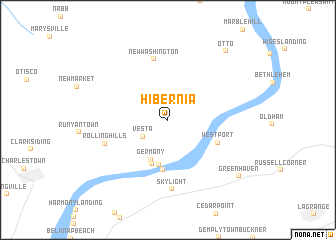 map of Hibernia