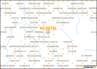 map of Hichozal