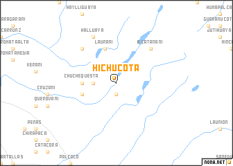 map of Hichucota