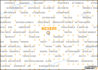 map of Hickern