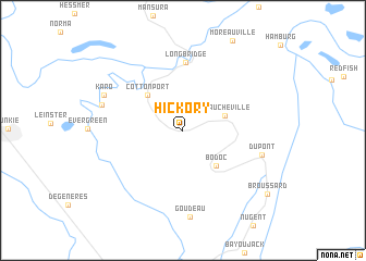 map of Hickory