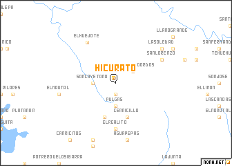 map of Hicurato