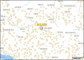 map of Hidani