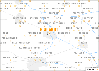 map of Hidashát