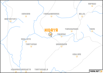 map of Hidaya