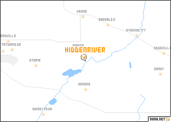 map of Hidden River