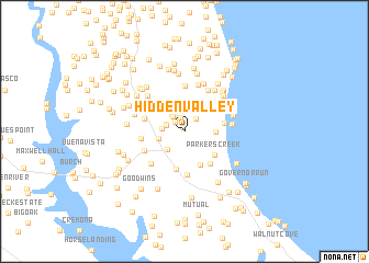 map of Hidden Valley