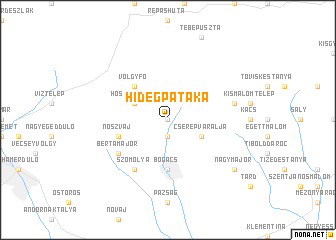 map of Hidegpataka