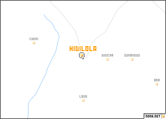 map of Hīdīlola