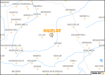 map of Hıdırlar