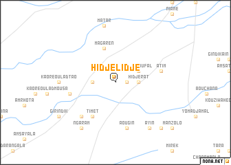 map of Hidjélidjé