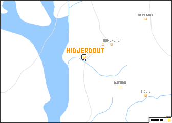 map of Hidjer Dout