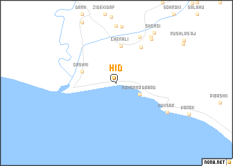 map of Hīd