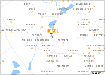 map of Hiegöl