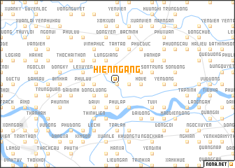 map of Hiên Ngang
