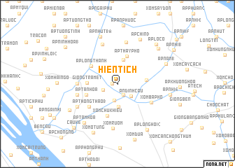 map of Hiện Tích