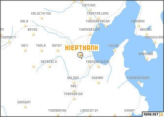 map of Hiệp Thanh