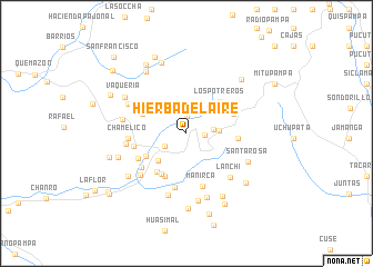 map of Hierba del Aire