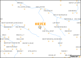 map of Hierce