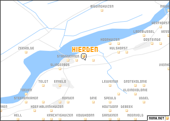 map of Hierden