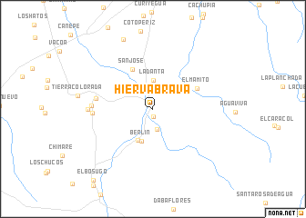 map of Hierva Brava
