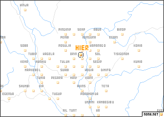 map of Hier