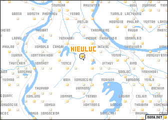 map of Hiệu Lực