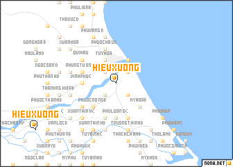 map of Hiếu Xương