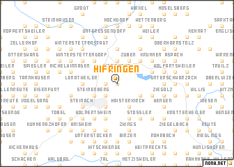 map of Hifringen