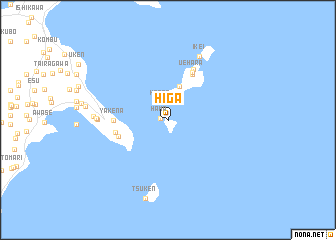 map of Higa