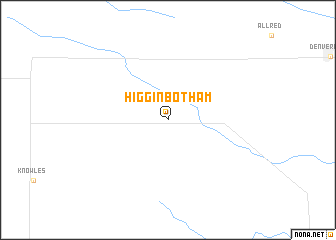 map of Higginbotham
