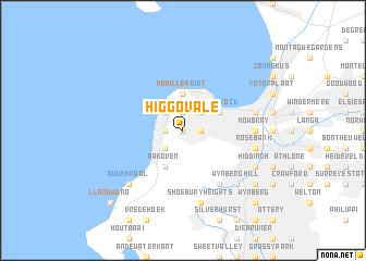 map of Higgovale