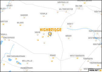 map of High Bridge