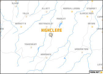 map of Highclere