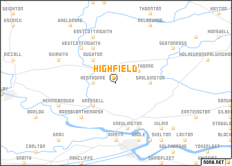 map of Highfield