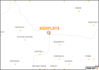 map of Highflats