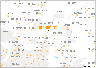 map of Highpoint