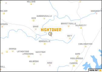 map of Hightower