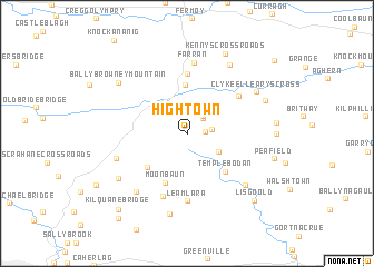 map of Hightown