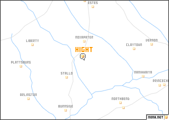 map of Hight
