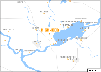 map of Highwood