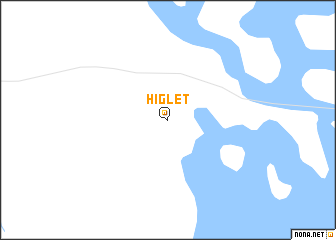 map of Higlet