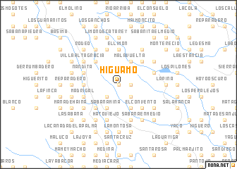 map of Higuamo