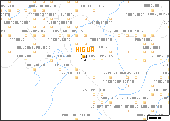 map of Higua